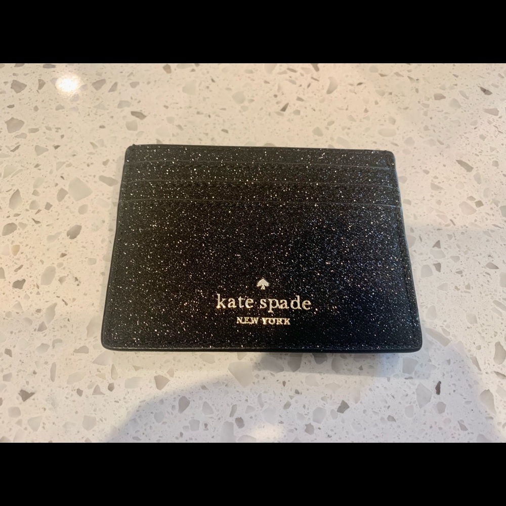 Kate Spade New York Shimmy Glitter Cardholder